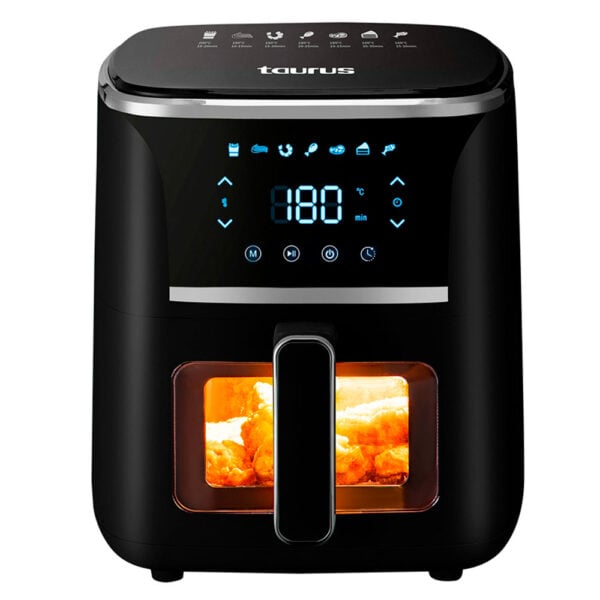 Freidora de Aire Taurus Silver Fryer 5L 1400W - Imagen 2