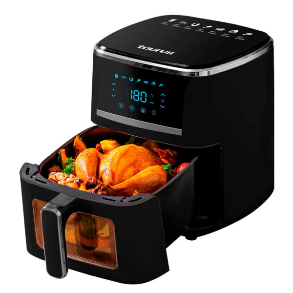Freidora de Aire Taurus Silver Fryer 5L 1400W - Imagen 5