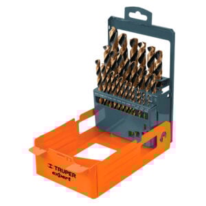 Juego 29 Brocas HSS Metal en Estuche 50004 Truper Expert