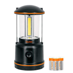 Linterna LED tipo farol Truper para campamento a Pilas 10760