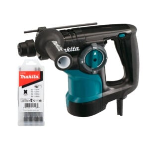 Martillo Perforador Sds-Plus Hr2810 + Set De 5 Brocas Makita
