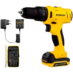 Taladro Inalámbrico 12V + Batería SCD121S1-B2 + Set 27 pz