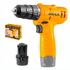 Taladro Atornillador Ingco CDLI12428 3/8" 12V 1 Bat 1.5AH