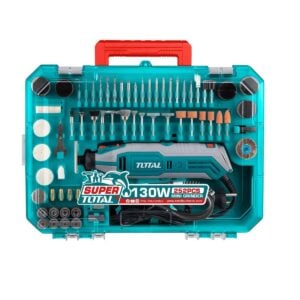 Minidrill 130W con 252 Acc y Maleta Total Tools TG5133261