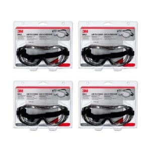 Lentes de Seguridad 3M Profesional para Impactos Caja 4 uds