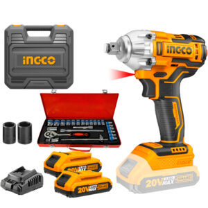 Llave de Impacto CIWLI2038 20V BL + SET Ratchet 24pz Asaki