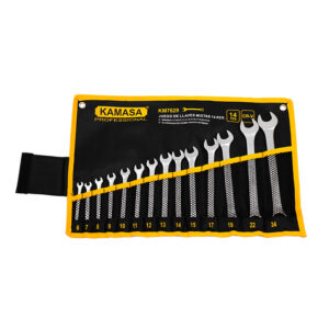 Juego de Llaves Mixta Kamasa 14 Pcs 6-24Mm Cr-V KM7629