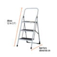 Escalera Tubular Plegable Pretul 3 Pasos 150Kg 24120_1013897_3