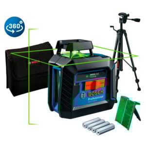 Nivel Láser Líneas Cruzadas Verde Bosch GLL 2-20 G 360º