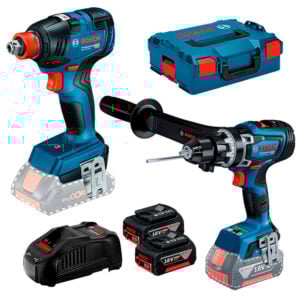 Taladro Percutor GSB 18V-150 C +Llave de Impacto GDX 18V-200