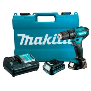 Taladro Percutor Makita HP333DWYE 3/8" 12V 2 Bat 1.5Ah + C