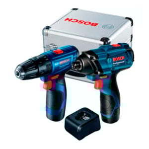 Taladro Atornillador GSR 120 + Impacto GDR 120 Bosch 12v