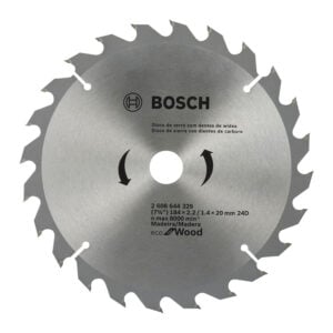 Disco Sierra Circular Bosch 7-1/4"X 24D ECO