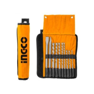 Set de Brocas y Cinceles Ingco SDS Plus 10 Piezas AKD2101