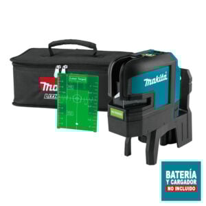 Makita Nivel Laser Verde 4 Punto 2 Lineas 12V XPT CXT SinBat