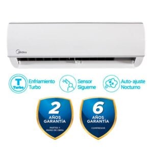Aire Acondicionado Midea Split Pared Frío On Off 24000 BTU
