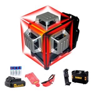 Nivel Laser Autonivelante 360° Dewalt Rojo DW089LR