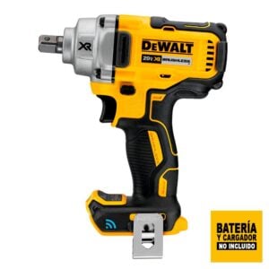 Dewalt Llave Impacto 1/2" 20V MAX Bluetooth Sin Bat Ni Carg