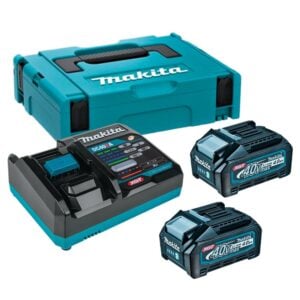 Makpac 2 Baterías 40V Max 4.0Ah + Cargador Makita 191J97-1