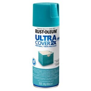 Rust-Oleum Pintura Aerosol Multiusos 2X Turquesa Satin 340g