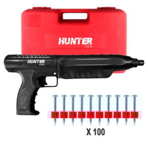 Hunter Pistola de Impacto para Fijación PT-396 + 100 clavos