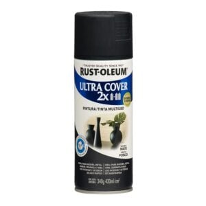 Aerosol Multiusos Ultra Cover 2x Negro Mate 340g