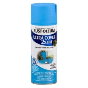 Aerosol Multiusos Ultra Cover 2X Azul Oasis Satinado 340g