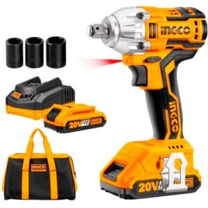 Llave de Impacto Ingco CIWLI2001 1/2" 20V 300Nm Brushless