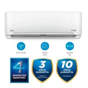 Aire Acondicionado Midea Split Pared Inverter Frío 18000 BTU