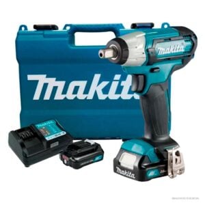 Makita Llave de Impacto 1/2" 12V 145 Nm 2 x 2.0 Ah TW141DSAE