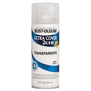 Aerosol Multiusos Cover 2X Transparente Satinado 340g