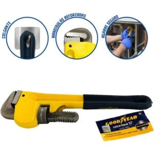 Llave de tubo Stilson Goodyear 12"