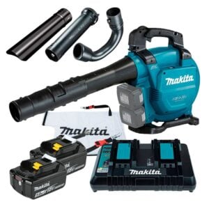 Sopladora Aspiradora Makita 13.4m3/min 18VX2 LXT XPT 2x5.0AH