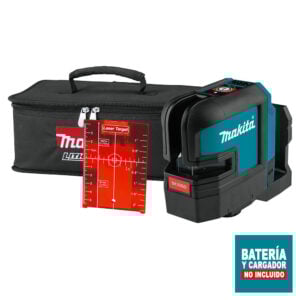 Makita Nivel Laser Rojo Cruzado 12V XPT CXT Sin Bat Ni Carg