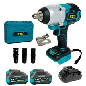 Llave De Impacto 1/2 20V 700Nm + 2 Bat 3Ah+ Cargador XTD