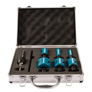 Set Sierras Copas Makita Bi-Metal + Adaptador + Broca Piloto