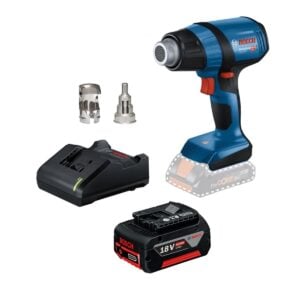 Pistola de Calor Bosch GHG 18V-50 + Batería 4.0Ah + Cargador