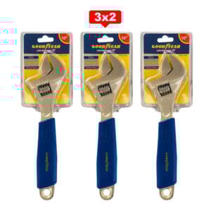 Llave Francesa Ajustable Goodyear de 10 pulgadas 3X2