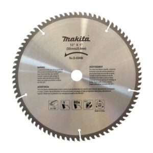 Disco Sierra Para Aluminio Makita 12"x25.4x3.00Mm. D-03486