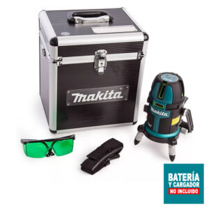 Nivel Láser Verde Makita SK209GDZ 3 Líneas 1 Punto 12V (Baretool)