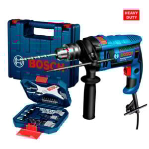 Taladro Percutor Bosch GSB 16 RE MP + Set X-LINE 34 Piezas