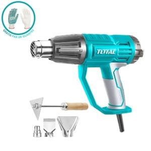 Pistola De Calor 2000w TB200561 + Guantes XL TSP11102 TOTAL