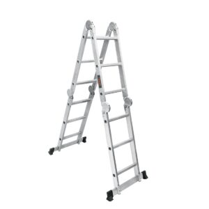 Escalera multiposición 16 peldaños Tipo I Truper ESMU-116