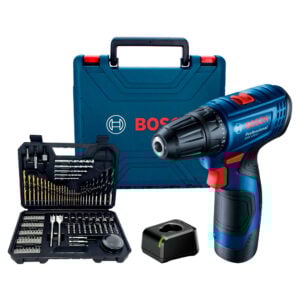 Taladro GSR 120 12V + Batería + Cargador + Set 103 PZS Bosch