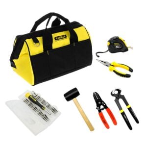 Kit de 6 Herramientas Manuales + 30 puntas + Maleta Kamasa