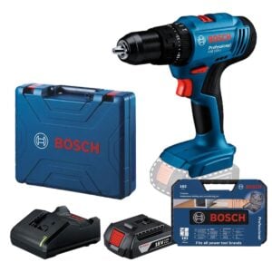 Taladro GSB 183-LI + Batería + Cargador + Set 103 pz Bosch