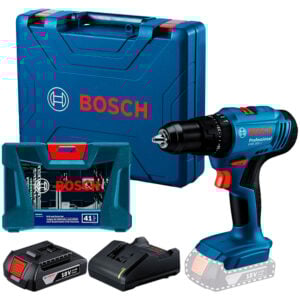Taladro GSB 183-LI + Batería + Cargador + Set 41 PZ Bosch