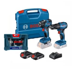 Taladro Percutor GSB 185 200 + Impacto GDR 18V-200 + Set 41