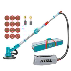 Lijadora de Techo y Pared De 1050w Luz Led y Bolsa Total