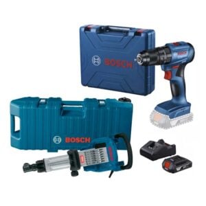 Martillo Demoledor GSH 16-28 45J + Taladro GSB 185 Bosch